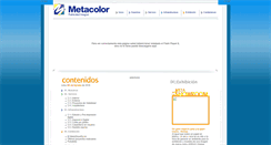 Desktop Screenshot of metacolor.com.pe